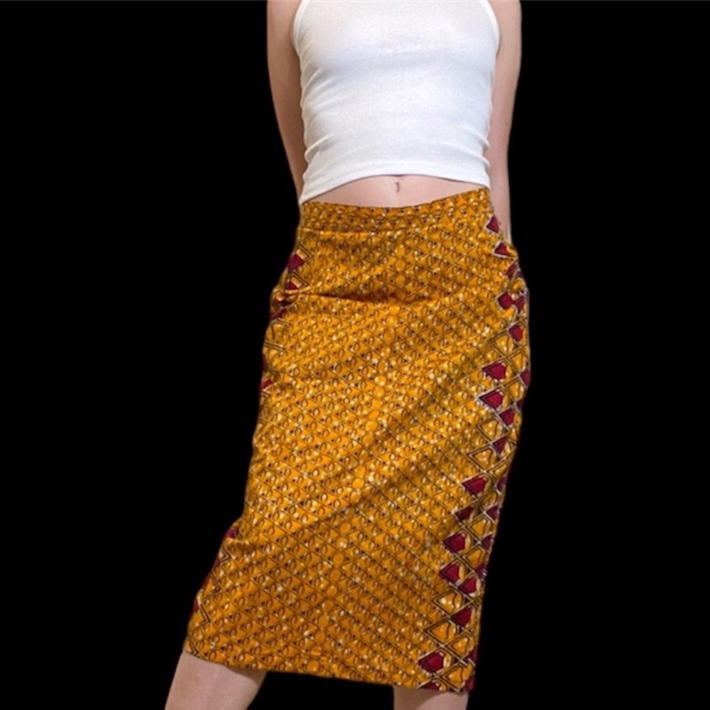 Vintage Patterned Skirt